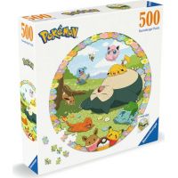 Ravensburger Kruhové puzzle Roztomilí Pokémoni 500 dielikov 2