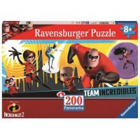 Ravensburger 128433 Úžasňákovi 2 Puzzle Panorama 200 dílků Ravensburger 128433 Úžasňákovi 2 Puzzle Panorama 200 dílků