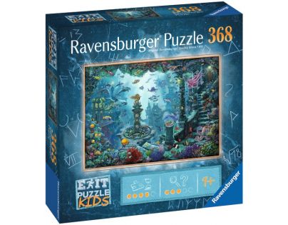 Ravensburger Exit Kids Puzzle Potopená Atlantída 368 dielikov
