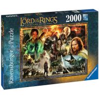 Ravensburger Puzzle Pán prsteňov: Návrat kráľa 2000 dielikov - Poškodený obal 2
