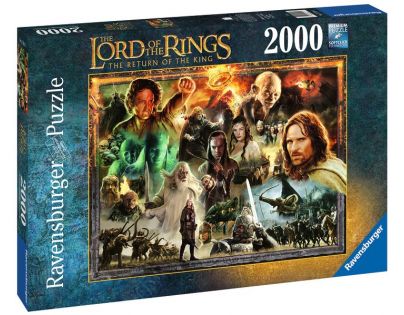 Ravensburger Puzzle Pán prsteňov: Návrat kráľa 2000 dielikov