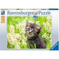 Ravensburger Puzzle Mačiatko na lúke 500 dielikov 2