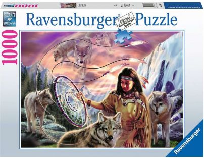 Ravensburger Puzzle Indiánsky lapač snov 1000 dielikov