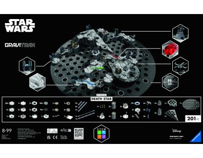 Ravensburger GraviTrax Štartovacia sada Star Wars: Hviezda smrti - Poškodený obal