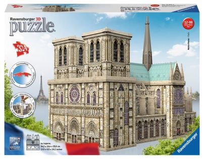 Ravensburger 3D Puzzle Notre Dame 324 dielikov