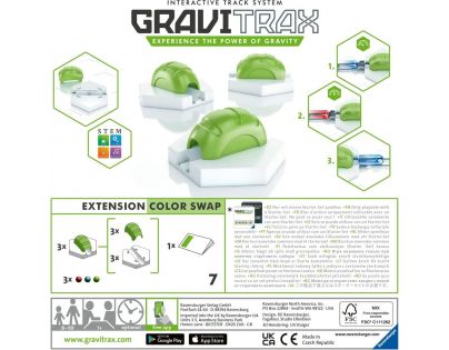 Ravensburger Stavebnica rozšírenie GraviTrax Tunelčeky 7 dielikov