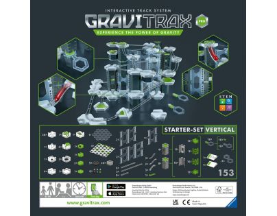 Ravensburger Stavebnica GraviTrax Pro Štartovacia sada 153 dielikov