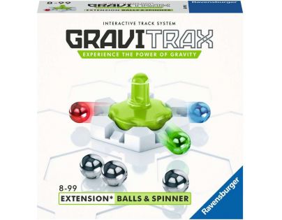 Ravensburger Stavebnica rozšírenie GraviTrax Guličky a centrifúga 8 dielikov