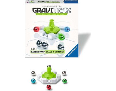 Ravensburger Stavebnica rozšírenie GraviTrax Guličky a centrifúga 8 dielikov