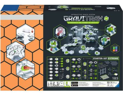 Ravensburger Stavebnica GraviTrax PRO Štartovacia sada Extreme 191 dielikov