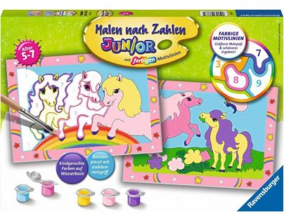 Ravensburger 277735 Malování podle čísel koníci