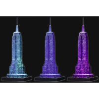 Ravensburger 3D Puzzle Empire State Building Nočná edícia 216 dielikov 6