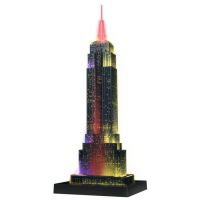 Ravensburger 3D Puzzle Empire State Building Nočná edícia 216 dielikov