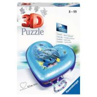 Ravensburger 3D Puzzle Srdce Podmorský svet 54 dielikov 2
