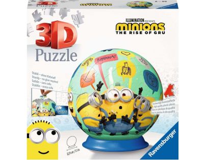 Ravensburger 3D PuzzleBall Mimoni II. 72 dielikov