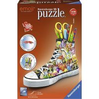 Ravensburger 3D Puzzle 112180 Kecka Emoji Sneaker 108 dílků Ravensburger 3D Puzzle 112180 Kecka Emoji Sneaker 108 dílků