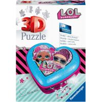 Ravensburger 3D puzzle 112333 Srdce LOL 54 dielikov 2