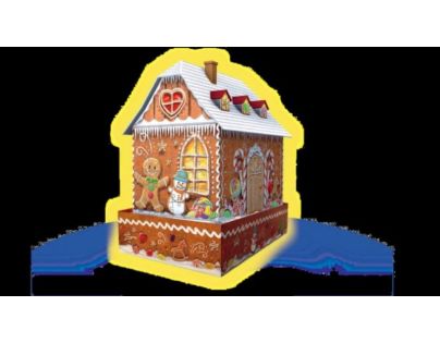 Ravensburger 3D Puzzle Nočná edícia Perníková chalúpka 216 dielikov