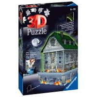 Ravensburger 3D Puzzle Nočná edícia Strašidelný dom 216 dielikov 2