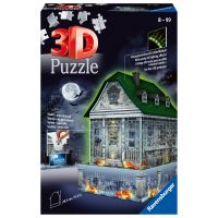 Ravensburger 3D Puzzle Nočná edícia Strašidelný dom 216 dielikov 3