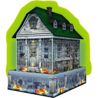 Ravensburger 3D Puzzle Strašidelný dom Nočná edícia 216 dielikov