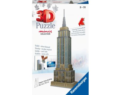 Ravensburger 3D Puzzle mini Budova Empire State Building 54 dielikov