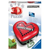 Ravensburger 3D Puzzle Srdce Minecraft 54 dielikov 2