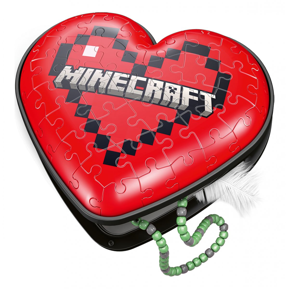 Ravensburger 3D Puzzle Srdce Minecraft 54 dielikov