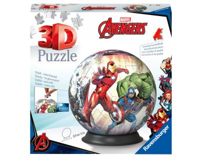 Ravensburger 3D PuzzleBall Marvel Avengers 72 dielikov