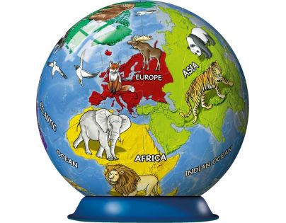 Ravensburger 3D Puzzle Maľovaný globus 72 dielikov
