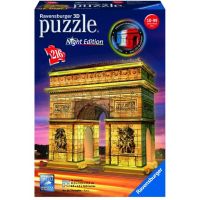 Ravensburger 3D Puzzle Nočná edícia Víťazný oblúk 216 dielikov 2