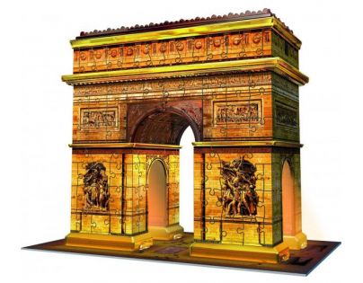 Ravensburger 3D Puzzle Nočná edícia Víťazný oblúk 216 dielikov
