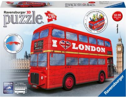 Ravensburger 3D Puzzle Londýnsky autobus 216 dielikov