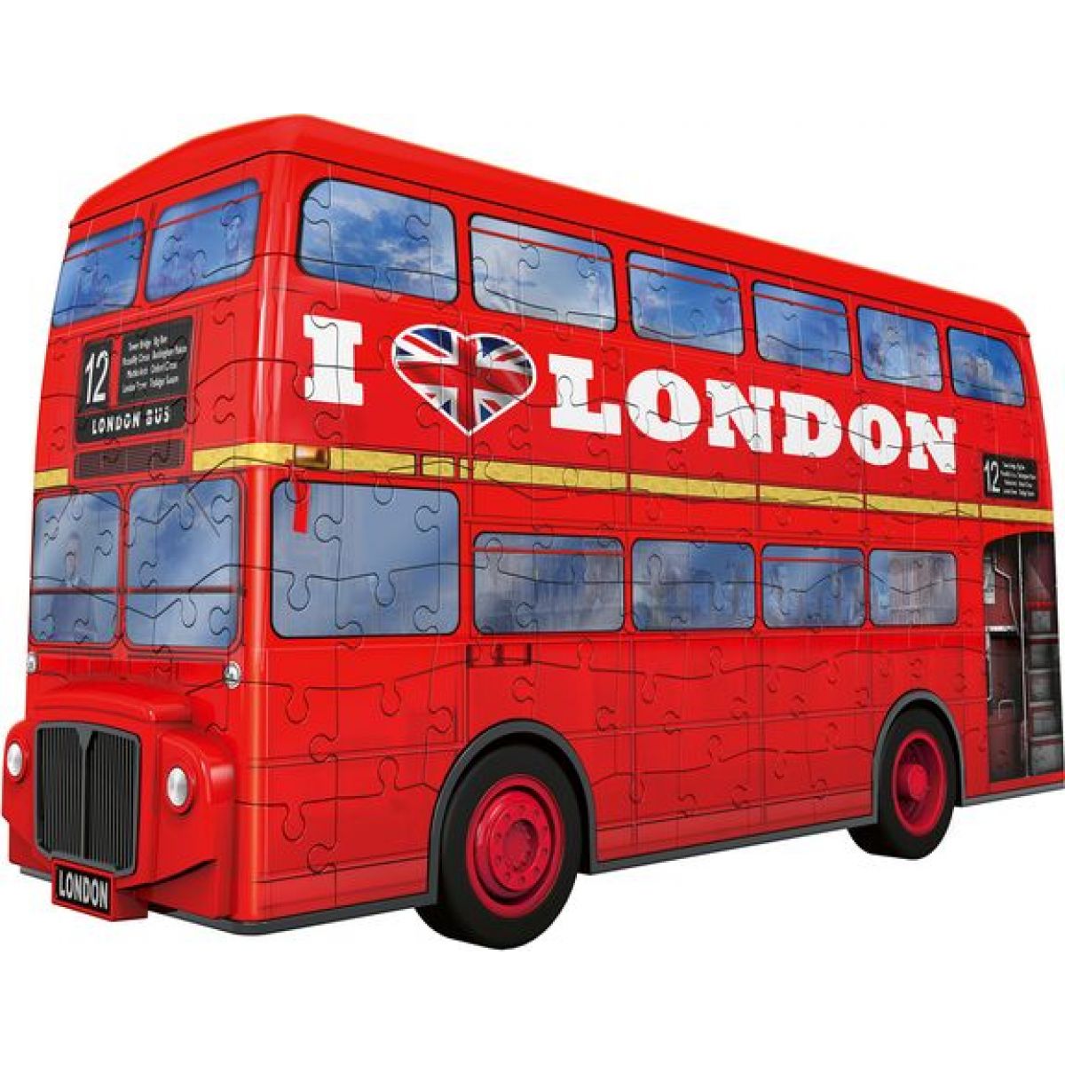 Ravensburger 3D puzzle 125340 Londýnsky autobus 216 dielikov