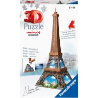 Ravensburger 3D Puzzle 125364 Mini budova Eiffelova veža položka 54 dielikov 2