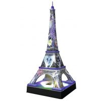 Ravensburger 3D puzzle Svítící Eiffelova věž s Disney motivem 216 dílků 2