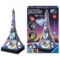 Ravensburger 3D puzzle Svítící Eiffelova věž s Disney motivem 216 dílků 3