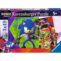 Ravensburger Sonic Prime 3 x 49 dielikov