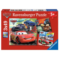 Ravensburger Puzzle Cars 2 3 x 49 dielikov 2