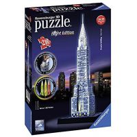 Ravensburger 3D puzzle svítící Chrysler building Noční edice 216 dielikov Ravensburger 3D puzzle svítící Chrysler building Noční edice 216 dielikov