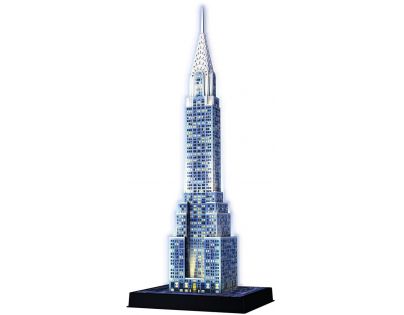 Ravensburger 3D puzzle svítící Chrysler building Noční edice 216 dielikov