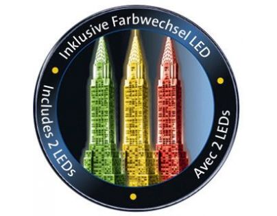 Ravensburger 3D puzzle svítící Chrysler building Noční edice 216 dielikov