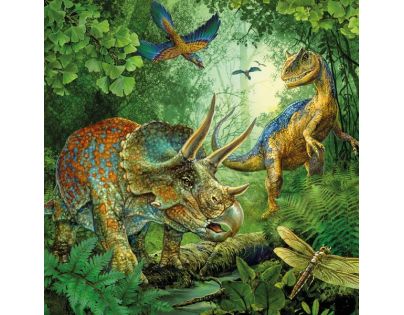 Ravensburger Puzzle Dinosaury 3 x 49 dielikov