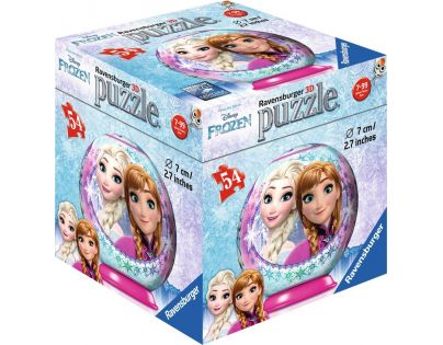 Ravensburger 3D Puzzleball Ledové království 03 54 dielikov