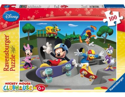 Ravensburger Disney Mickeyho zábavný skate klub 100 dílků