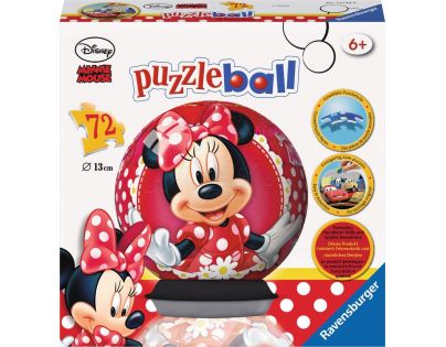Ravensburger 3D puzzleball Minnie Mouse 72 dielikov