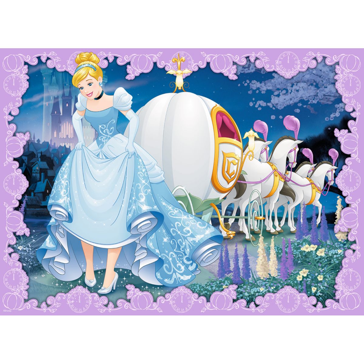 Ravensburger Disney Princess Puzzle XXL Kouzelná Popelka 100 dílků ...