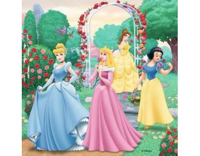 Ravensburger Disney Princezné 3 x 49 dielikov