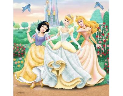 Ravensburger Disney Princezné 3 x 49 dielikov