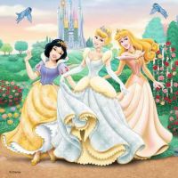 Ravensburger Disney Princezné 3 x 49 dielikov 3